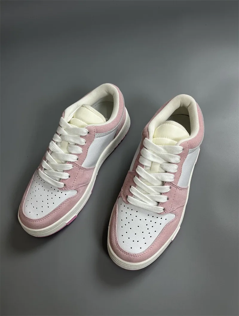 Maxdutti Vintage Sneakers Lovers Patchwork Comfortable Women For 2024 SS Genuine Leather Soft  Casual Flat Shoes