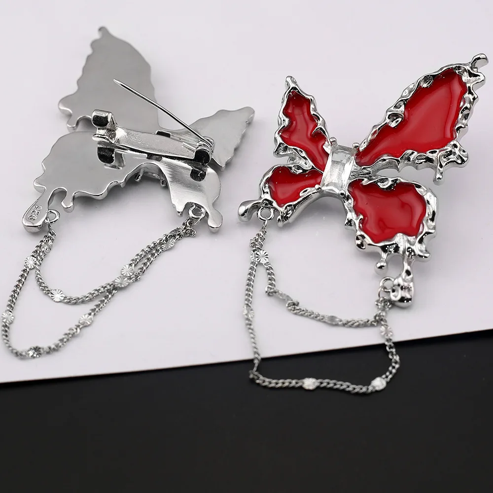 Personal butterfly men's and female brooch