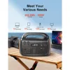 Portable Power Station Ports Camping Power Bank for Outdoors Home LED Lithium Battery Backup with USB-C Solar gene 3