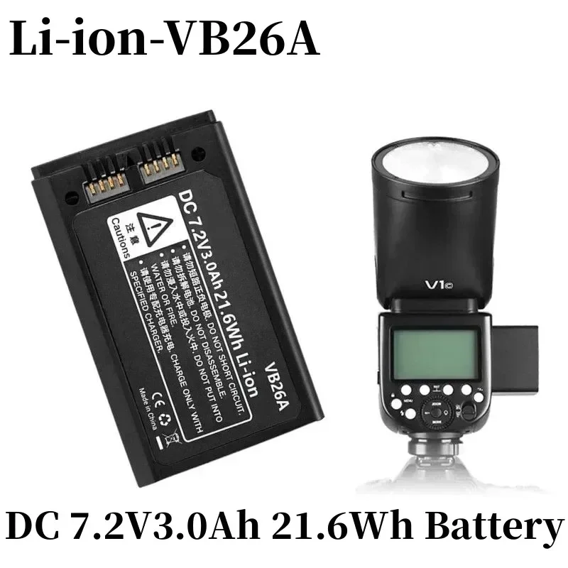 

Camera lithium-ion battery VB26A 3000mAh Applicable model V1S V1C V1N V1F V1O V1P