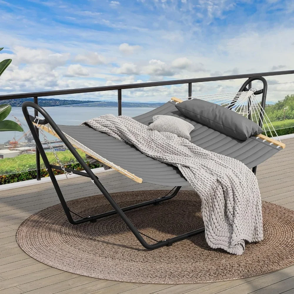 

Hammock Pendant for Outdoor Garden Furniture and Terrace Backyard Dark Gray Tourist Hammock Hanging Adults Hammocks for Leisure