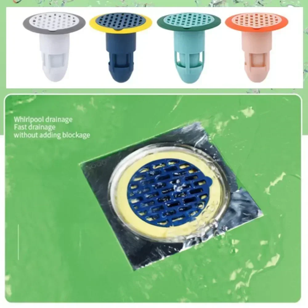 Shower Drain Cover Bath Shower Floor Strainer Cover Plug Trap