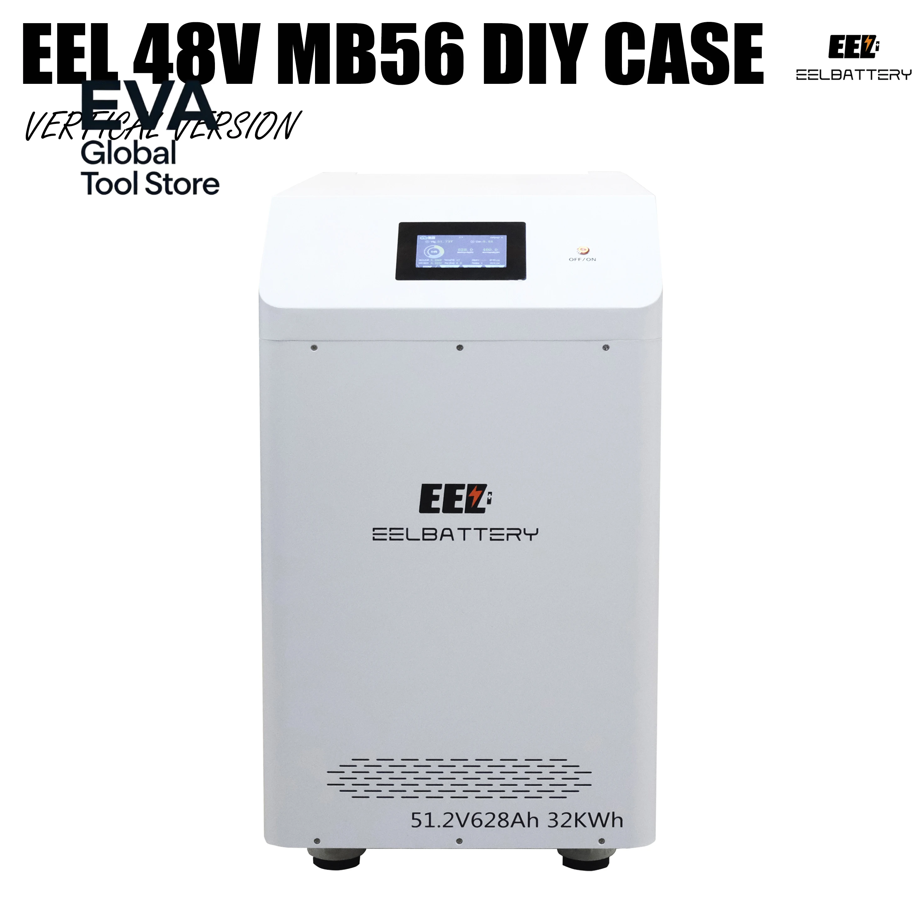 【Hot】EEL 48V MB56 Battery Box 628Ah Huge Capacity DIY Kit with JK V19 ...