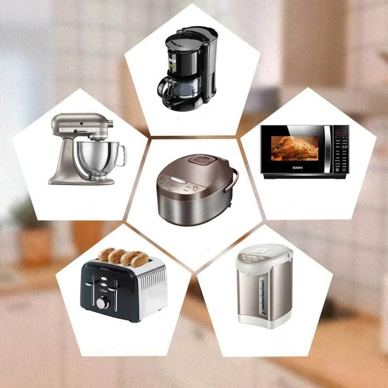 Wire Cable Organizer Tidy Management Clips Holder Adhesive Cord Storage Wrapper Winder For Kitchen Appliances Computer