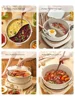 Large-capacity Separable Electric Cooker for Home Use,Yin and Yang Hot Pot, Multi-functional Non-stick Frying andStir-frying Pot 2