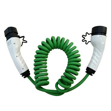 OEM ODM 전기 자동차 충전 케이블, DC500V, 유럽 표준, 16A, 32A, 3.5KW, 7KW, 11KW, 22KW 나선형 케이블