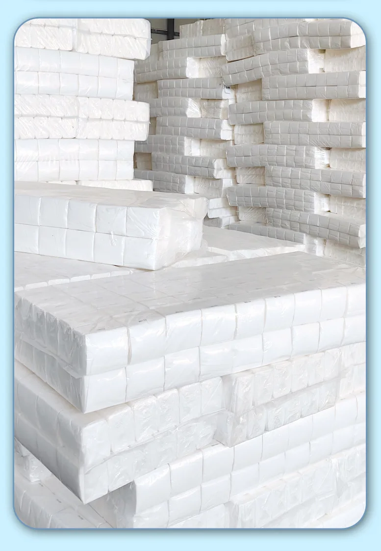 Facial tissue paper 10 packs 600 sheets 4-layer mini cloth face toilet napkin