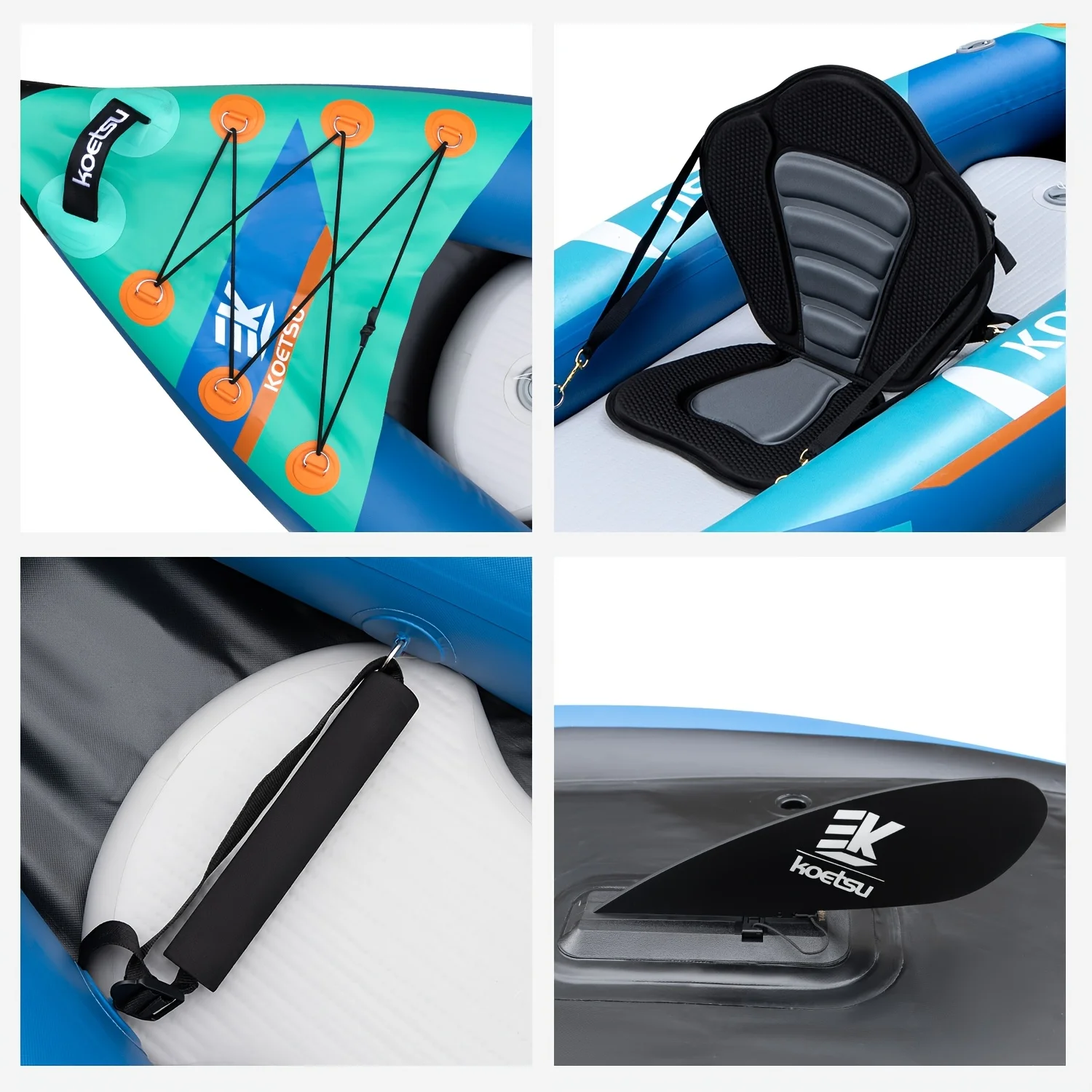 Inflatable Kayak – Single & Double, Outdoor Sports 5