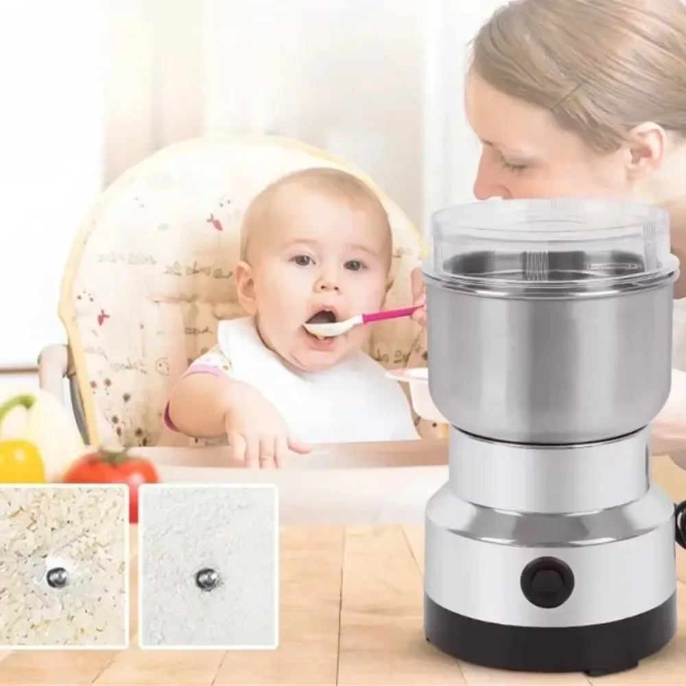 Electric Coffee Bean Grinding Tool Multipurpose Stainless Steel Milling Machine for Seeds Spices Herbs Nuts Coffee Grinder 2025 3