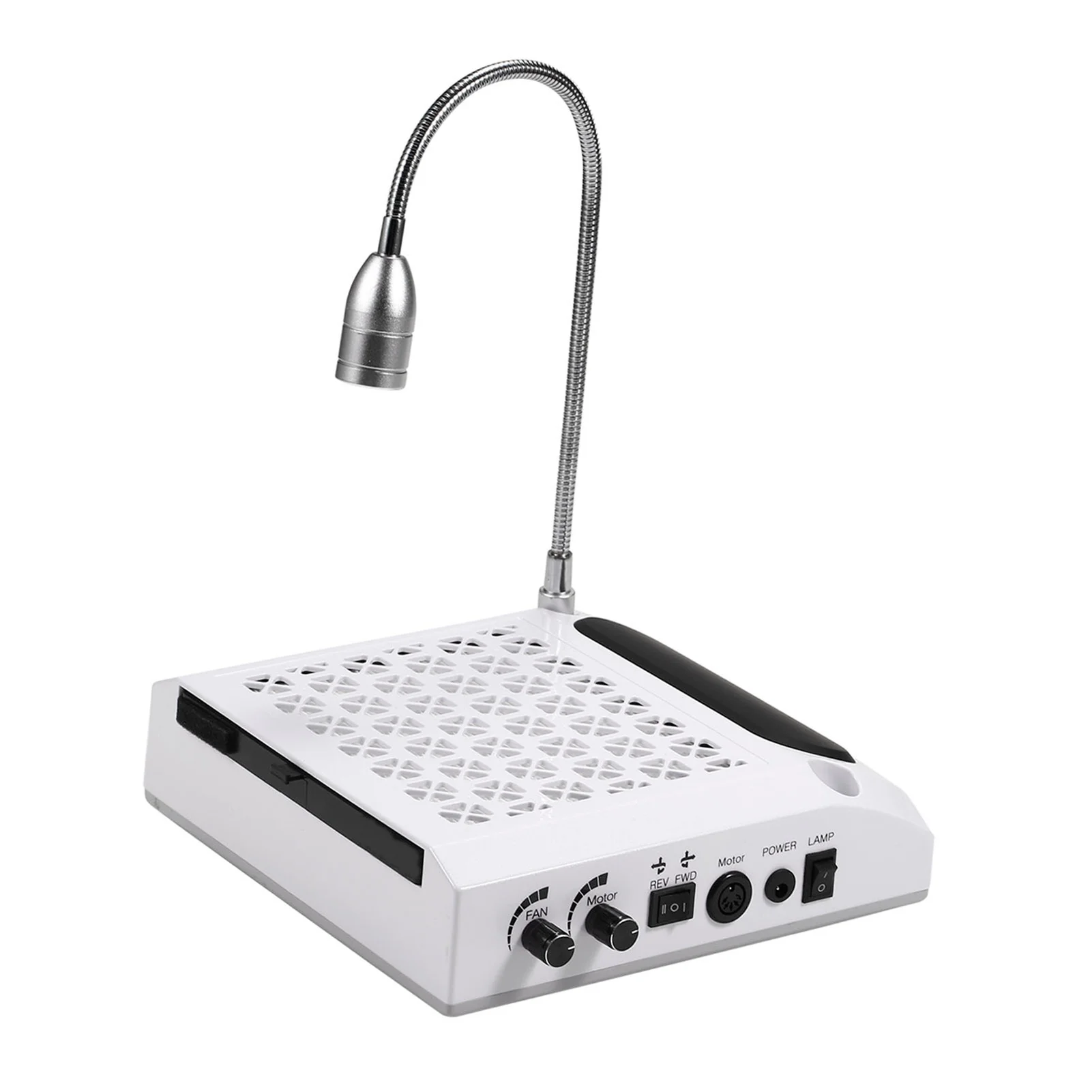 네일 램프+네일 먼지 수집기 네일 드릴 머신 먼지 흡입 클리너 네일 아트 살롱 도구