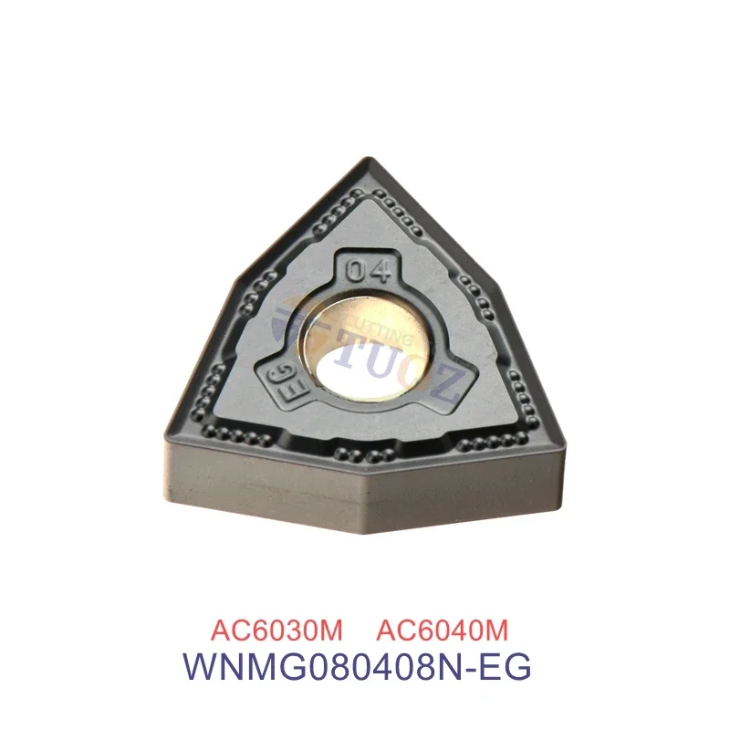 100% оригинальная Φ AC6030M AC6040M внешние токарные инструменты карбидная вставка WNMG 080404 080408 N-EG токарный станок с ЧПУ
