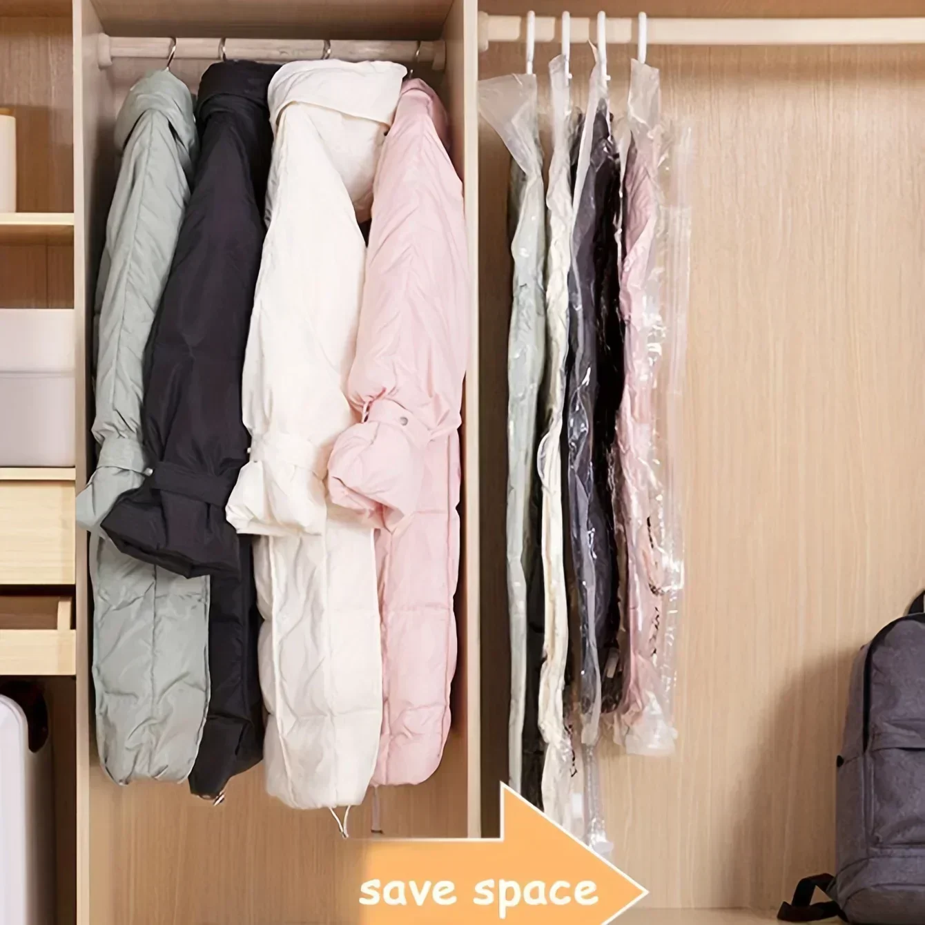 Storage Vacuum Bag Clothes for Down