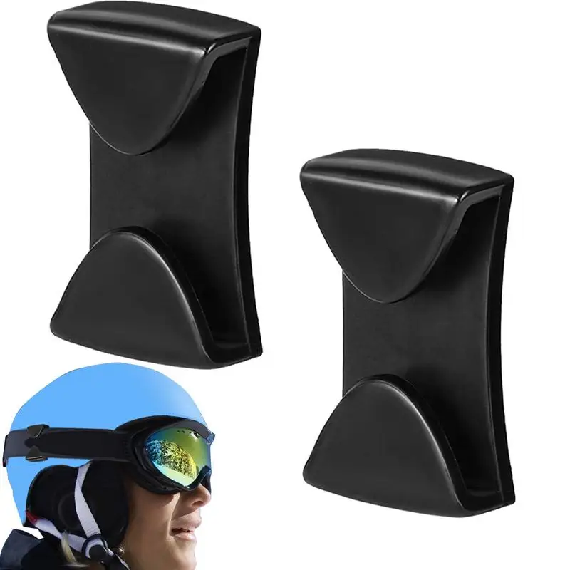 Ski Goggle Clips Goggle Grip Quick Release Clips Anti-drop Side Rails Belt Buckles Multi-functional Ski Accessories