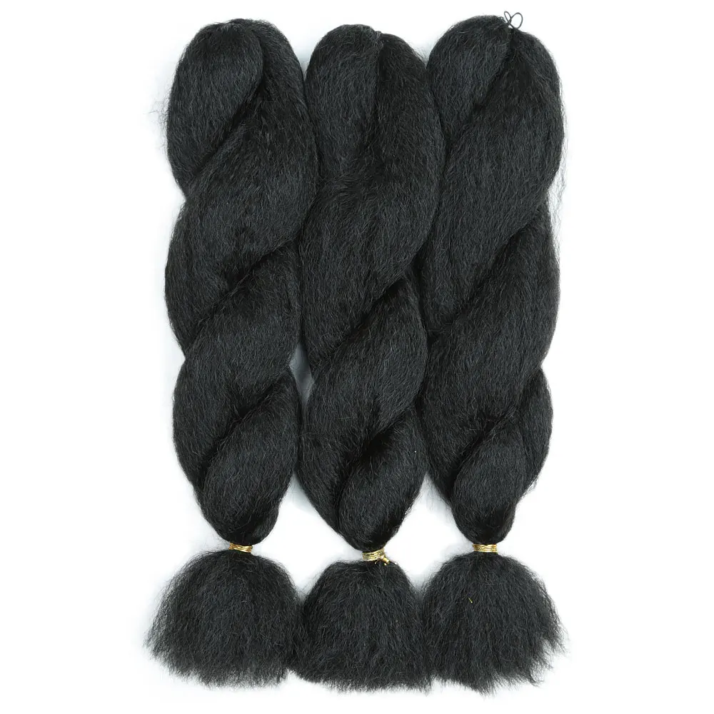 Synthetic Crochet Vixen Bundles 26 inch Kinky Straight Crochet Hair for Black Women Premium Synthetic Fibers Crochet Braids 6