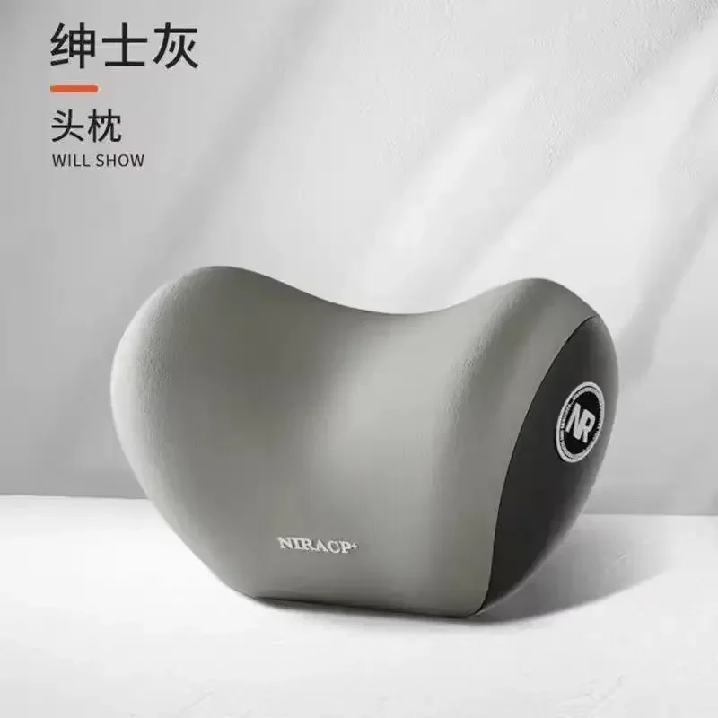 Deluxe Ergonomic Car Neck and Lumbar Support Cushion Set