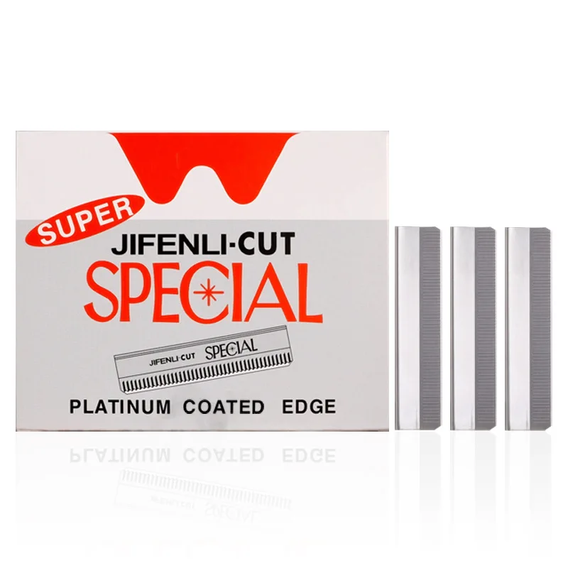PMU Accessories 100pcs Stainless Steel Eyebrow Trimmer Blades, Microblading Eyebrow Blade Knife for Permanent Makeup