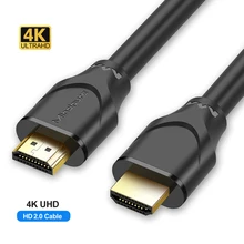 

HDMI-compatible Cable 4K 60Hz Splitter Switch Box HDMI-compatible 2.0 Video Cabo Cable for PS3 PS4 HDTV Projector 0.5m to 15m