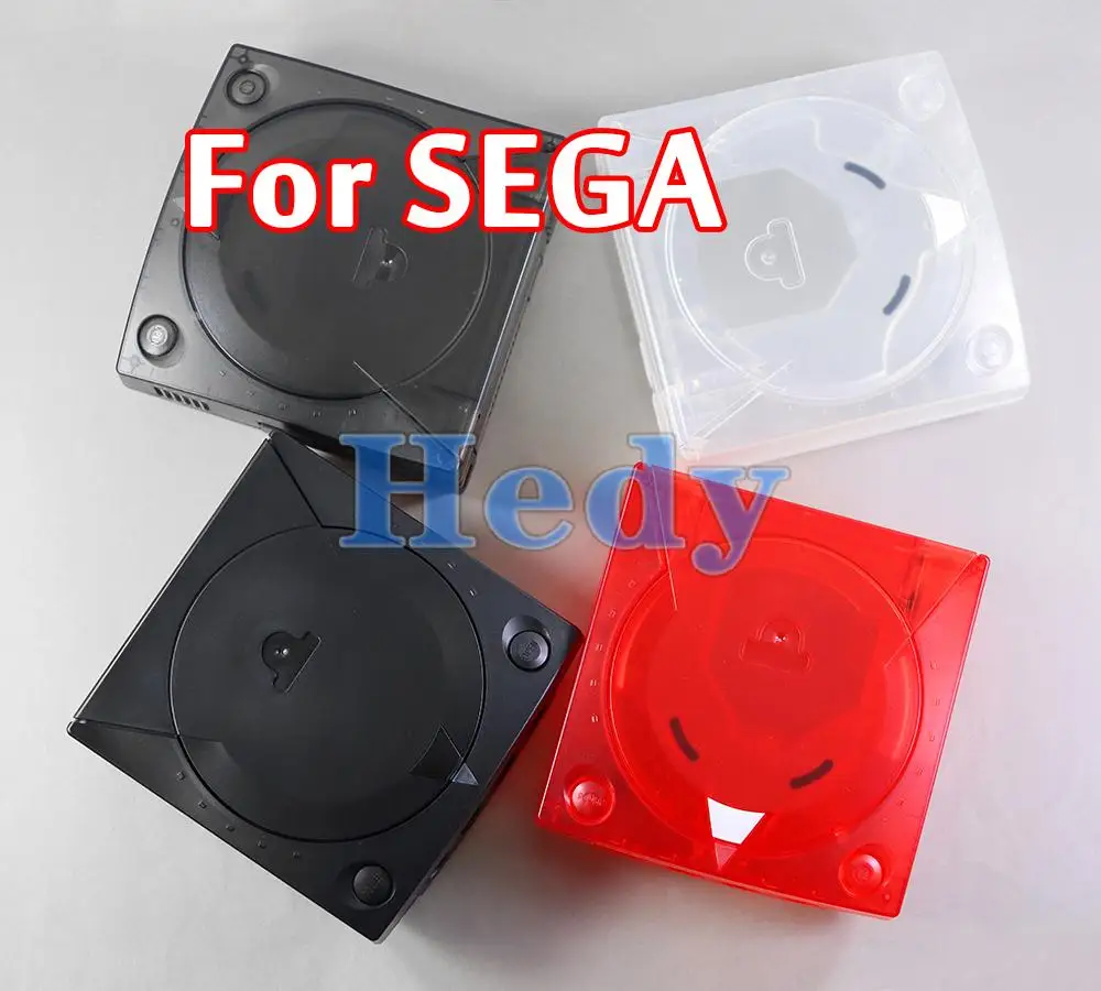 

Защитный чехол для SEGA Dreamcast DC, Сменный Чехол для игровой консоли, игровые аксессуары, полупрозрачный чехол, 4 шт.