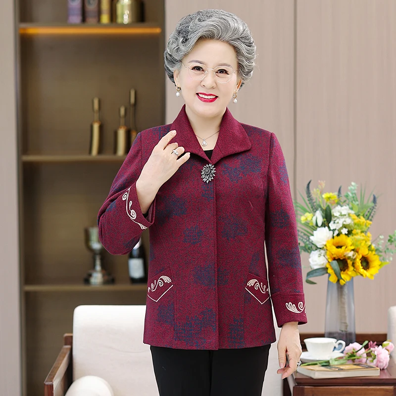 708090yearold Elderly Women's Cottonpadded Clothes, 51 OFF