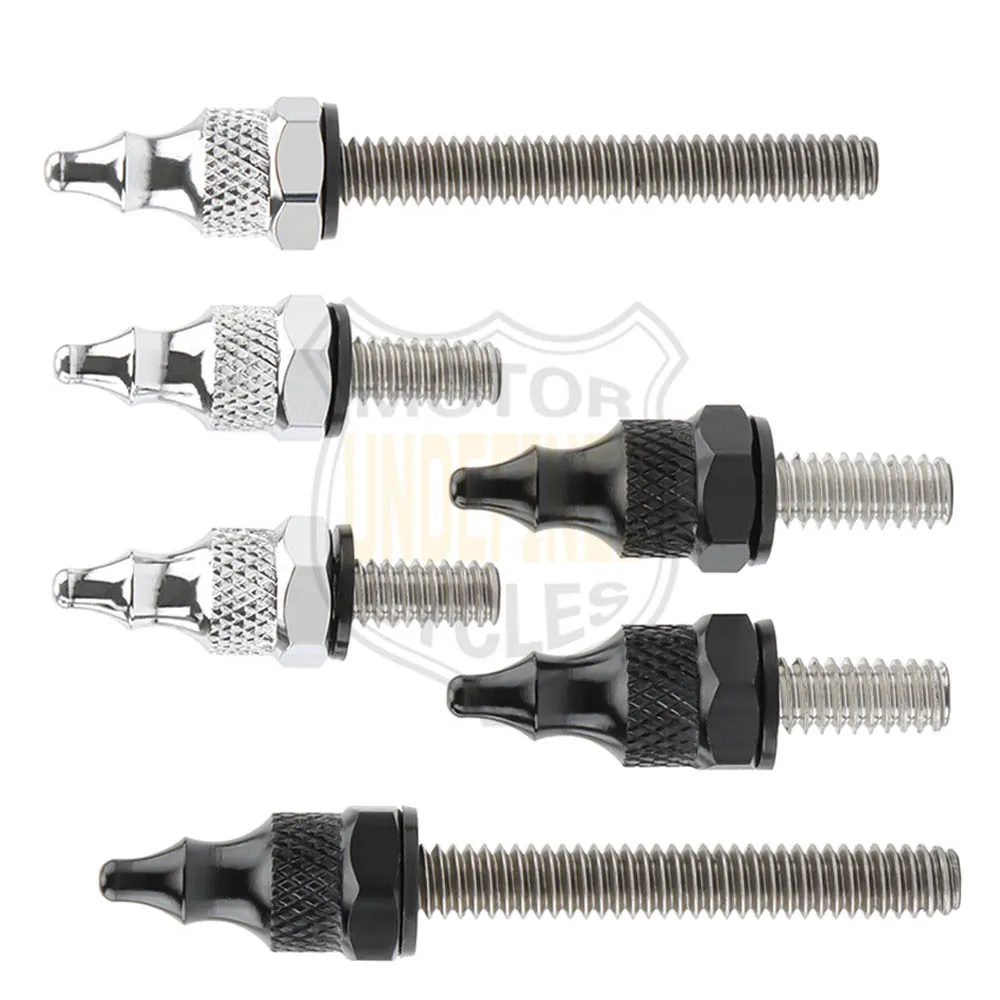 Vis De Pare-brise Pour Harley Touring 1996-2013 - Lot De 3 - Noir, Chrome, Or, Rouge, Bleu Au Choix