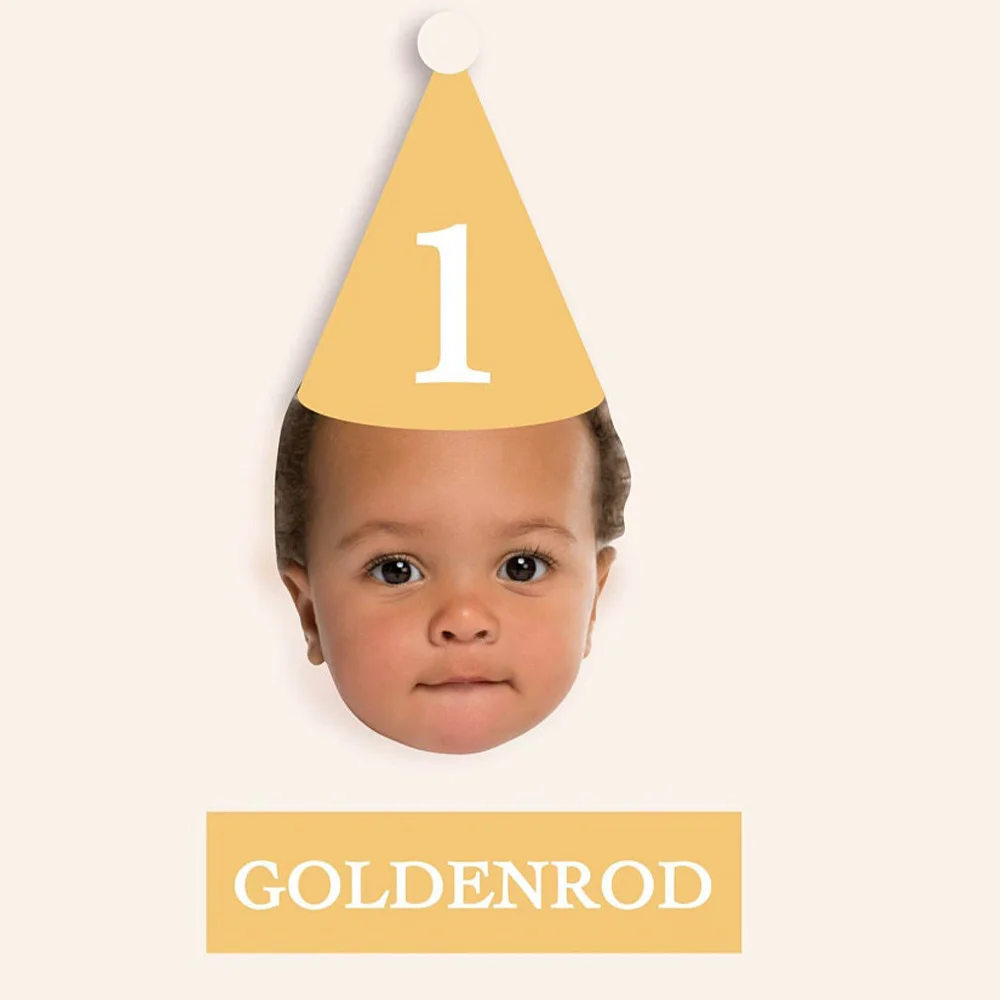 Décoration de gâteau personnalisée PMMA photo numéro bébé