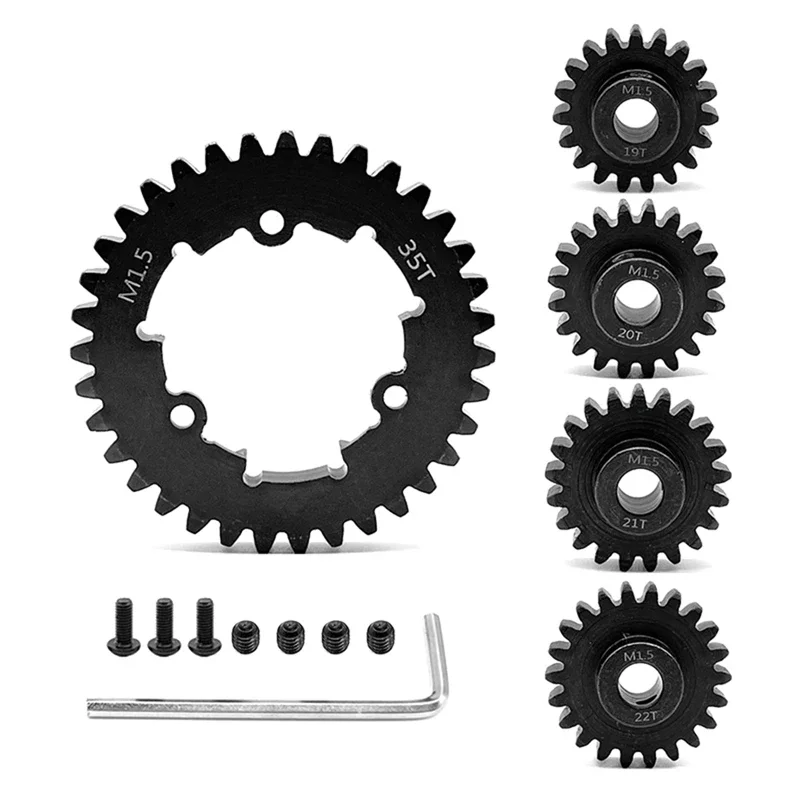 High-Performance 1.5 Modulus 35T Spur Gear for RC Car Upgrades