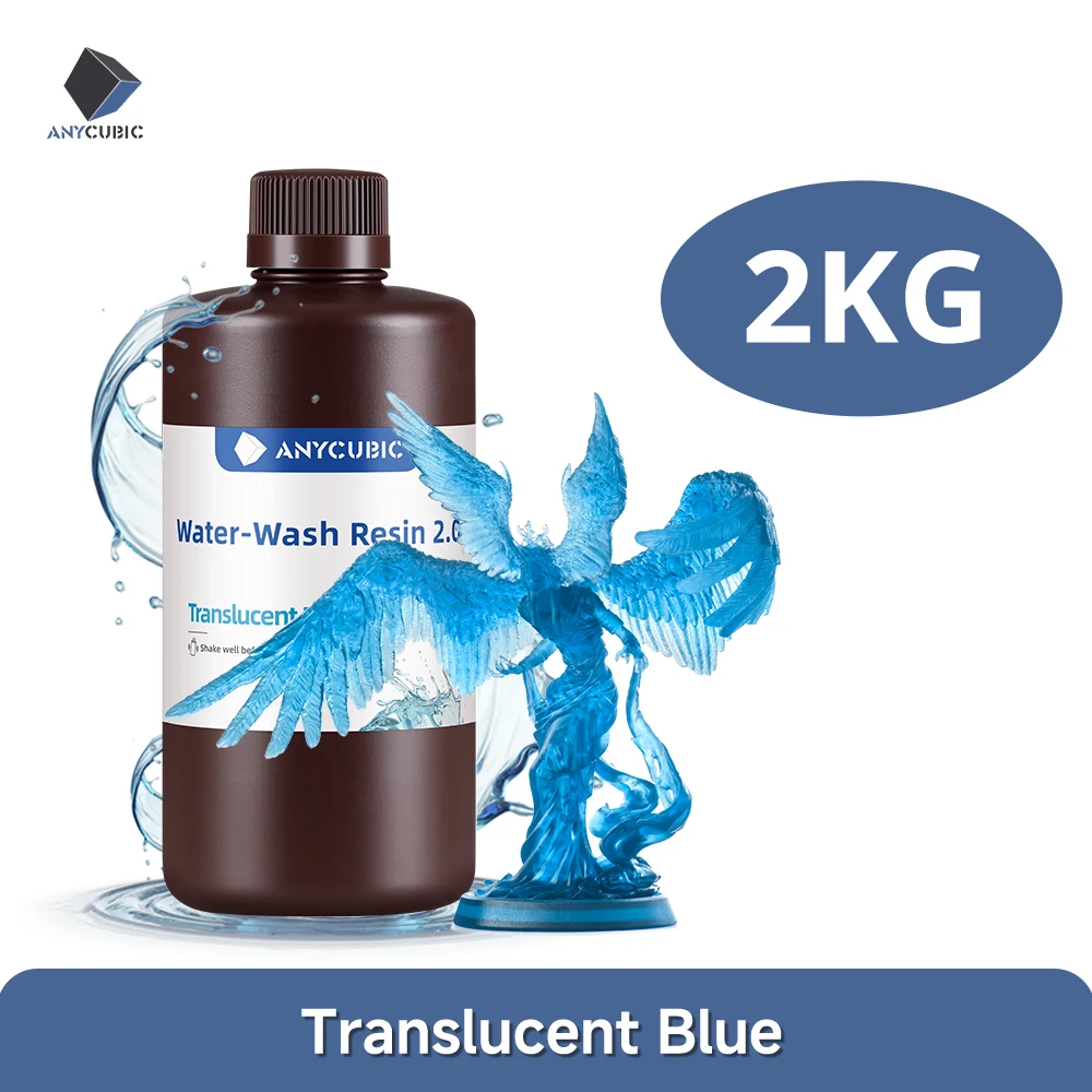 ANYCUBIC High-Precision Low-Odor 3D Printing Resin with Easy Clean-Up
