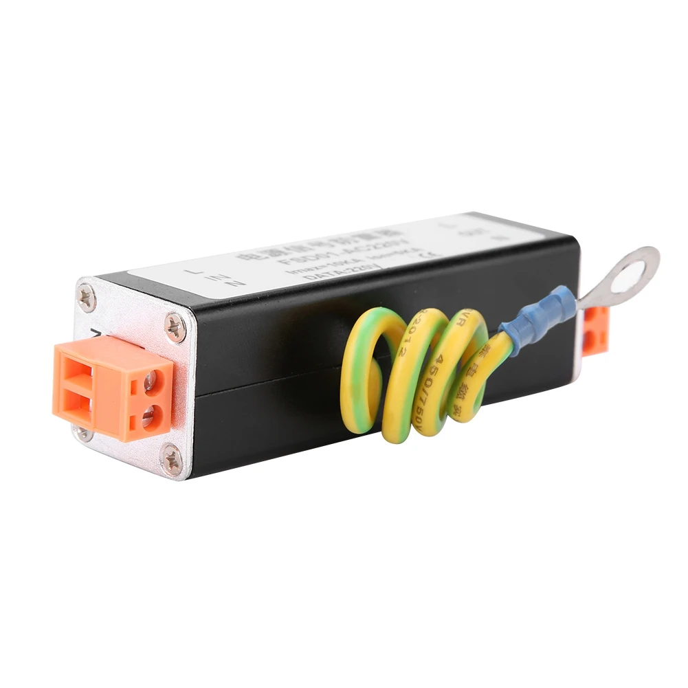 AC220V Power Surge Protector Protection Device Arrester SPD for CCTV AC/DC Power hot