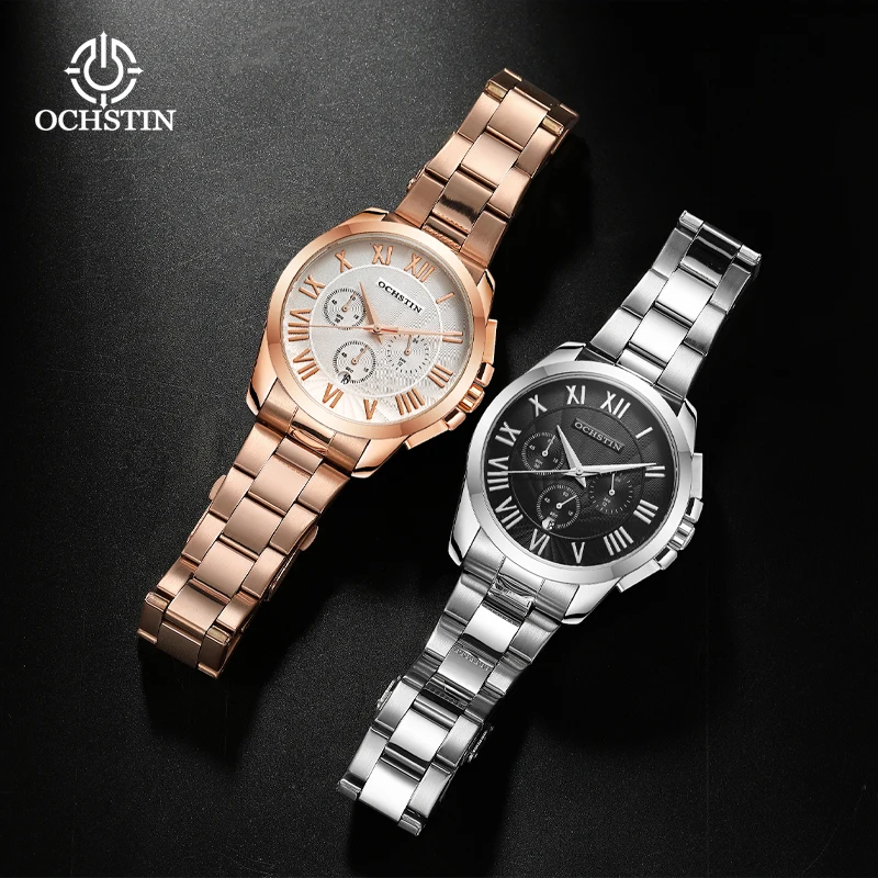 OCHSTIN2024 cross-border hot models pilot series multifunction quartz core fashionable trend men's quartz watches