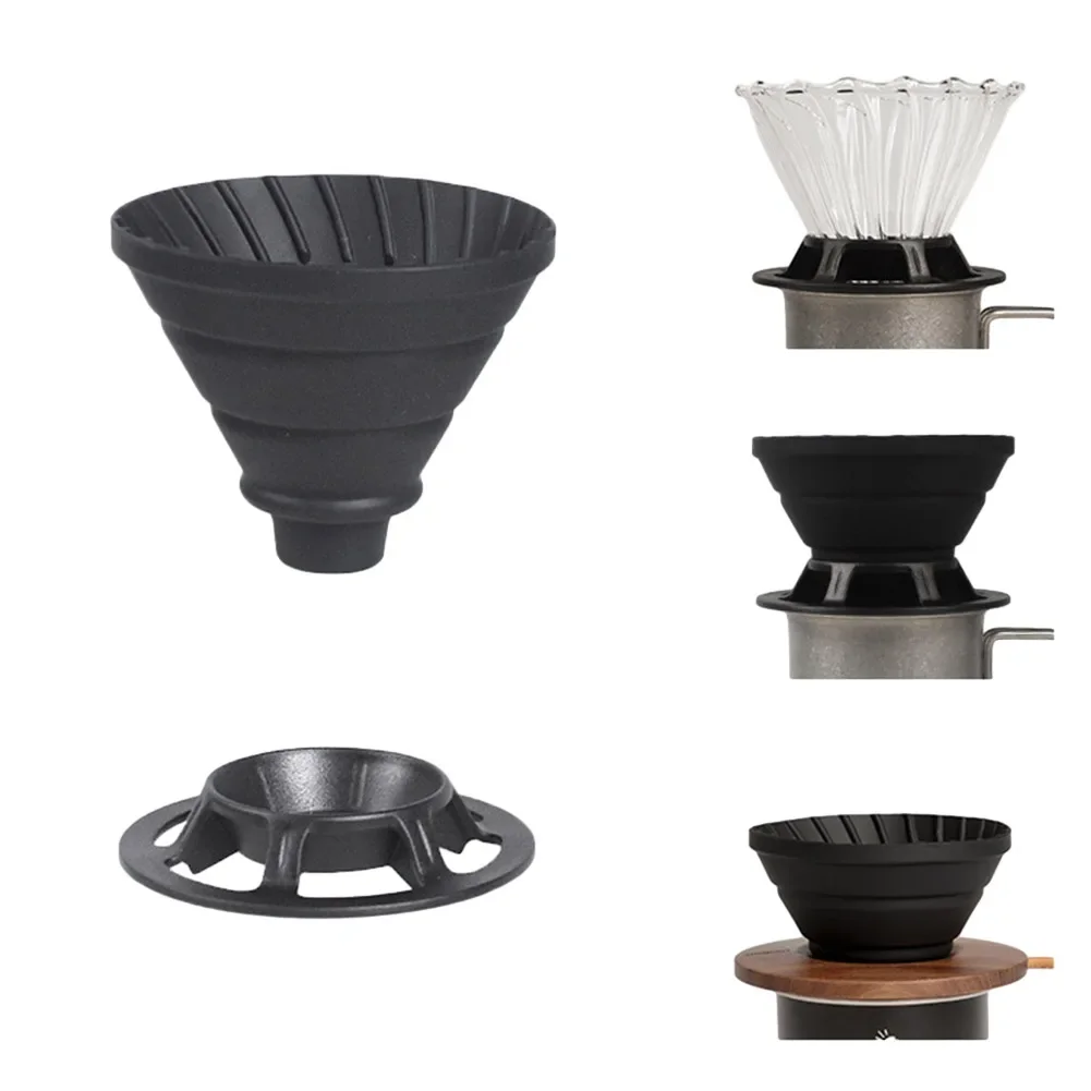 Caffè Dripper Riutilizzabile Pieghevole Filtro per Caffè Americano con