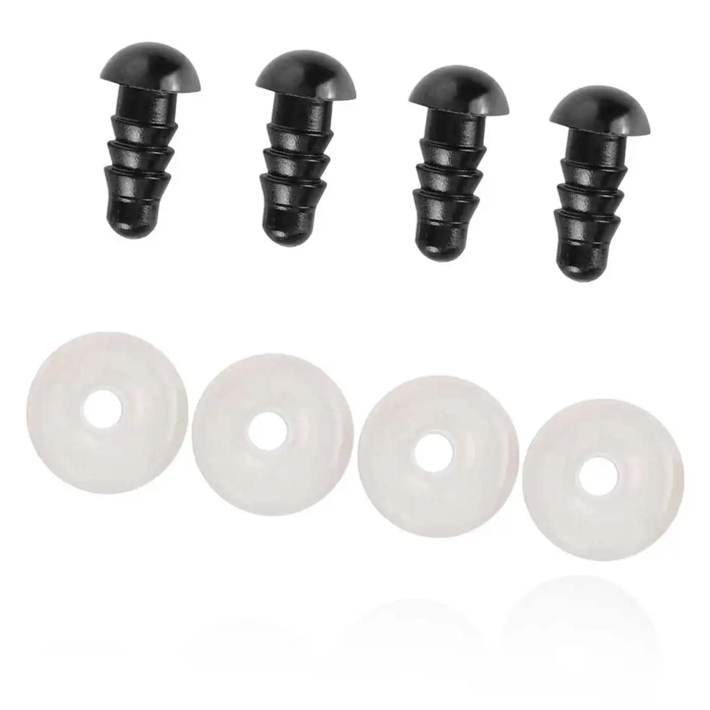 

100 шт., пластиковые Глазные яблоки, 8 мм