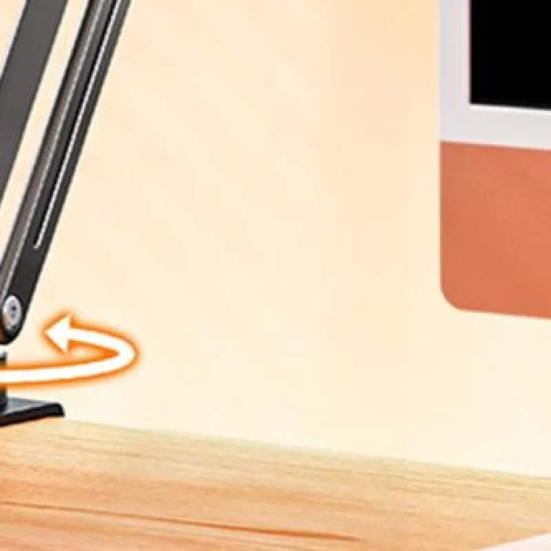 탄성 페이지 클립이 있는 아크릴 책꽂이, 책상 클램프 책꽂이, 요리책, 악보, ..