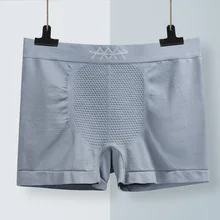  Mens Penis Sleeve Brief Sexy Man Cotton Boxer Shorts Breathable Mesh Underwear Man Sexy Elephant Nose Panties Male Sport Shorts 
