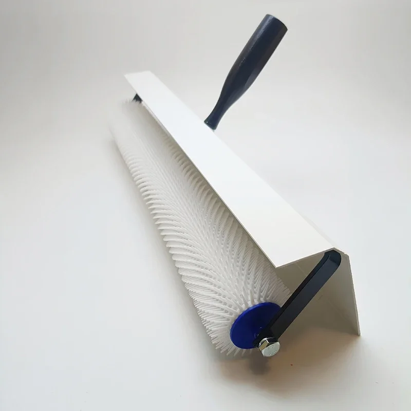 20 بوصة الايبوكسي الطابق البناء إزالة الرغوة وإبرة اللكم وانكماش طبل فرشاة التسوية الذاتية الاسمنت أداة خاصة