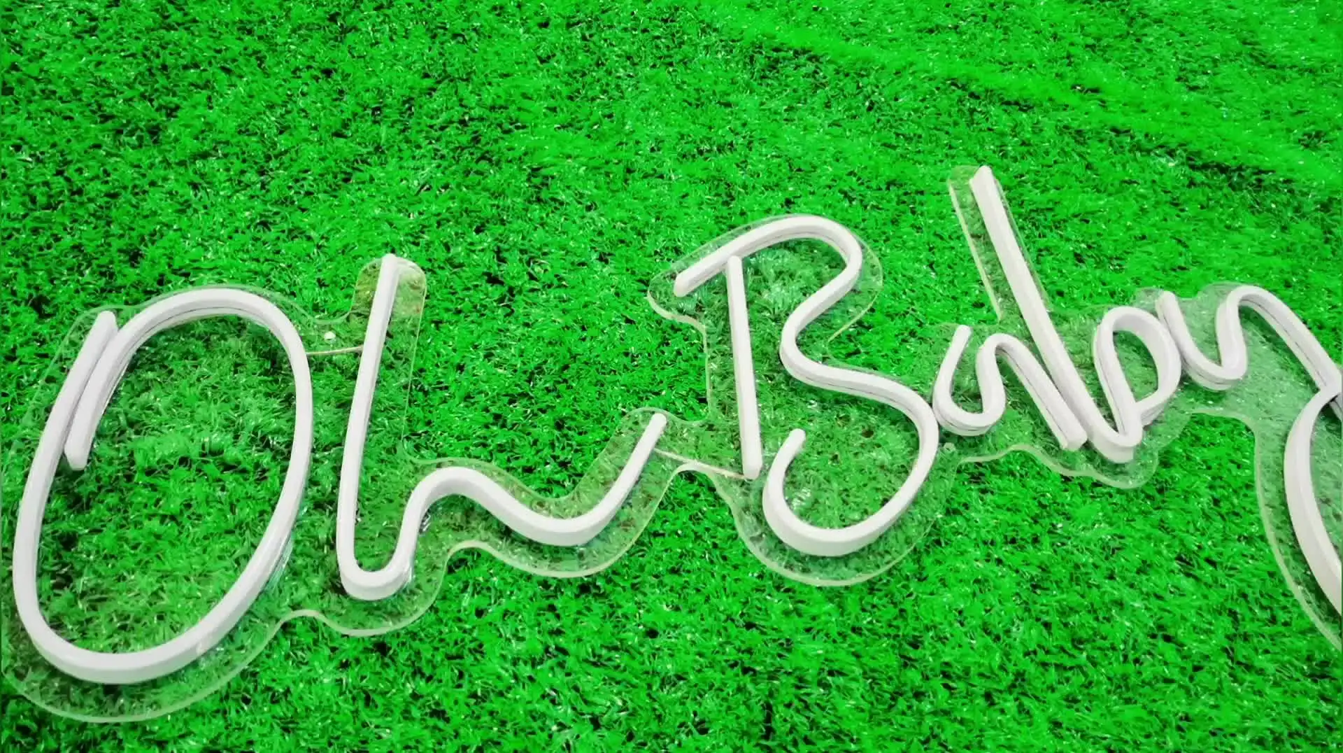 Ustom Неоновая вывеска Большой светодиодный настенный декор для домашних деловых