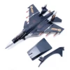 1:87 China J-15 Jet Fighter Diecast Military Aircraft Model Toys Pull Back Warplane With Sound LIght Kids Toys B114 4