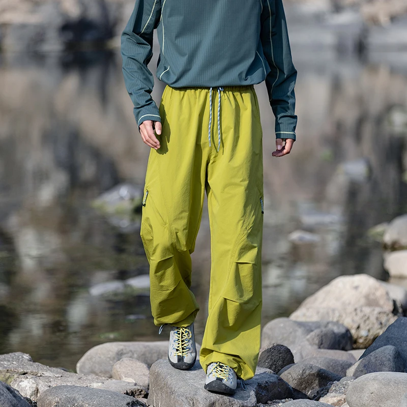 Unisex Loose Fit Hiking Pants with Utility Pockets