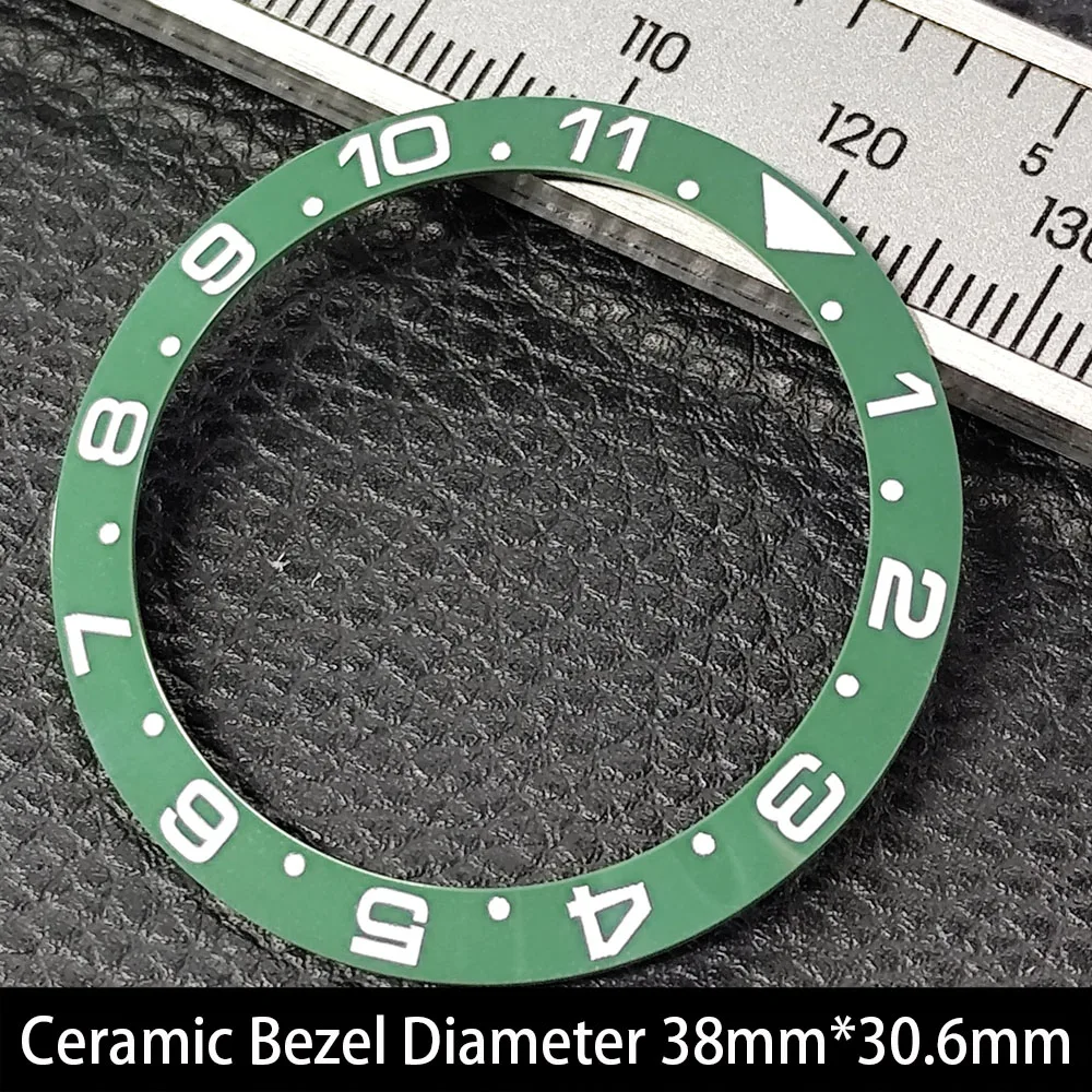 Elegant 38mm Ceramic Bezel Insert