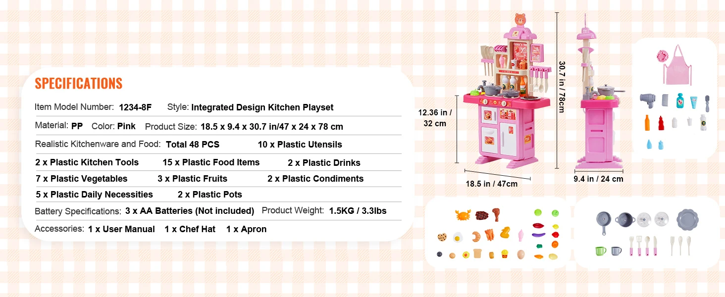 pink version playset