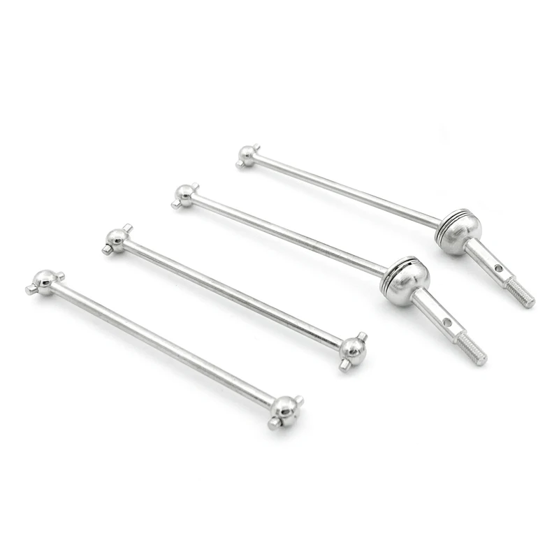 Arbre De Transmission En Acier Inoxydable Pour WLtoys 144001, 144002, 124018, 124019 – Os De Chien RC – 2 Pièces – Longueur 66 Mm