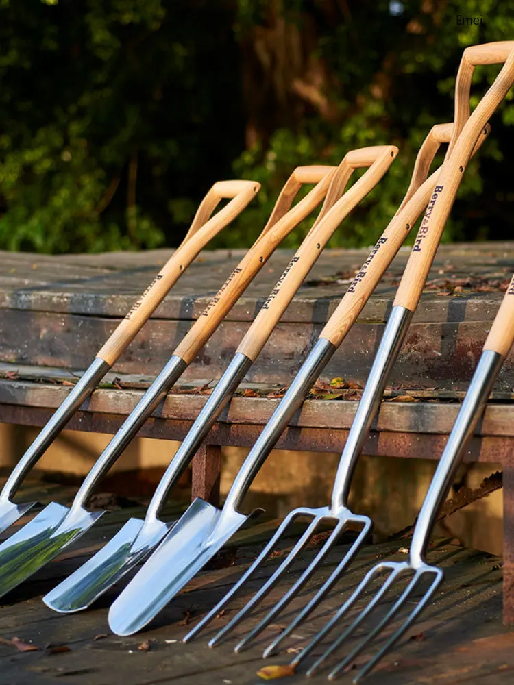 Hua Xiaobai gardening spatula big fork household planting flowers and vegetables loosening soil mining composting tools 2