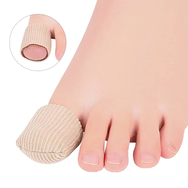 

1Piece Fabric Finger Hammer Toe Tubes Protector Separators Spacers Hallux Valgus Corrector Foot Care Corn Callus Pain Relief