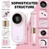YOKEFELLOW 40000RPM Rechargeable Nail Drill Machine With HD Display Upgrade Electric Nail File With Cutter Nail Art Salon Tools 5