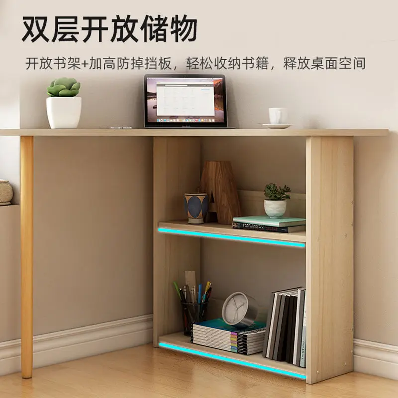 L-shaped small desk corner computer desktop corner table wall corner bedroom  home student study table - AliExpress