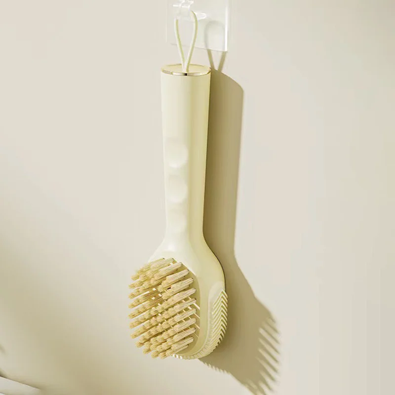 Hot Sale Multi Function Liquid Filled Shoe Brush Household Shoe Cleaning Brush Soft Bristles Easy Operate Long Handle Shoe Brush 5