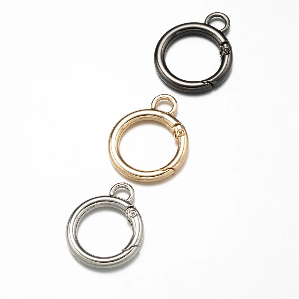 5 stücke Kürbis Schnalle Frühling Ring Verbindung Schlüsselanhänger Karabiner Für DIY Anhänger Auto Schmuck Zubehör Machen Liefert Charme Verschluss – Detail 5