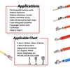 CLB-58B EDM Open Barrel Terminals Crimping Tools AWG28-18 0.08-1.0mm Car Wire Pliers Work With JST ZH PH XH VH Dupont Molex 4