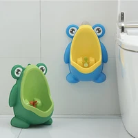 Cartoon Baby Toilet Urinal Boy Wall-mounted Urinal Frog Shape Boy Standing Urinal Toilet Training Urinal 2