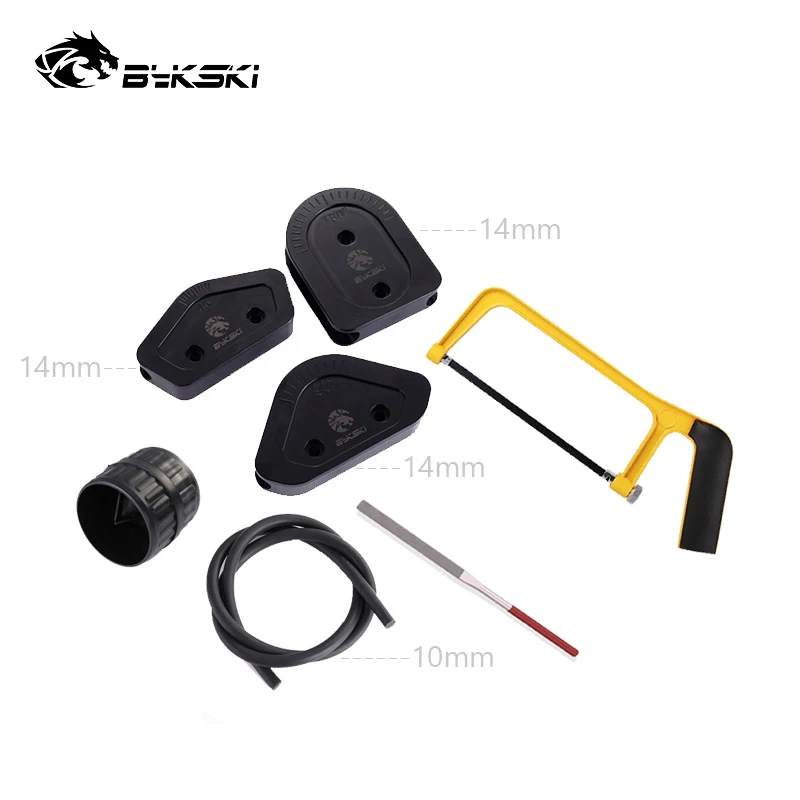 Bykski od 12 mm Od14 mm Od16 mm Acrílico Tubo Duro Cortador de Dobra Molde Kit Barra Silicone Computador Líquido Sistema Refrigeração Ferramentas - Imagem 2