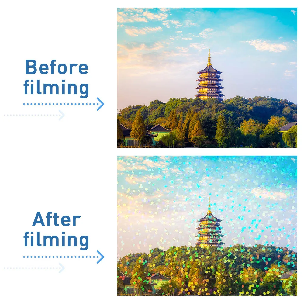 Lamination film 50Sheets A4 Cold Laminated Holographic Sand Foil Glitter Glass Hot Stamping On Photo